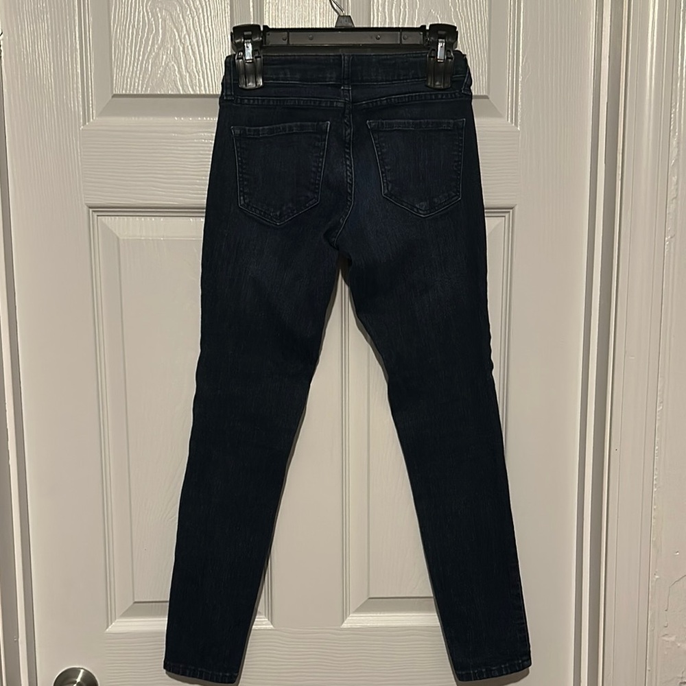 Old Navy Blue Skinny Jeans Sleek Fit - Picture 3 of 3